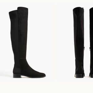 J Crew Black Knee-High Boots